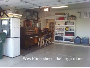 Wes Flinn RPT - 1892 J&C Fischer Upright 57″ Cabinet Grand Piano