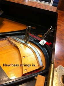 Wes Flinn RPT - 1892 J&C Fischer Upright 57″ Cabinet Grand Piano