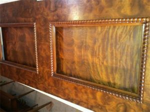 Wes Flinn RPT - 1892 J&C Fischer Upright 57″ Cabinet Grand Piano