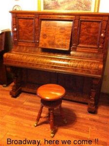 Wes Flinn RPT - 1892 J&C Fischer Upright 57″ Cabinet Grand Piano